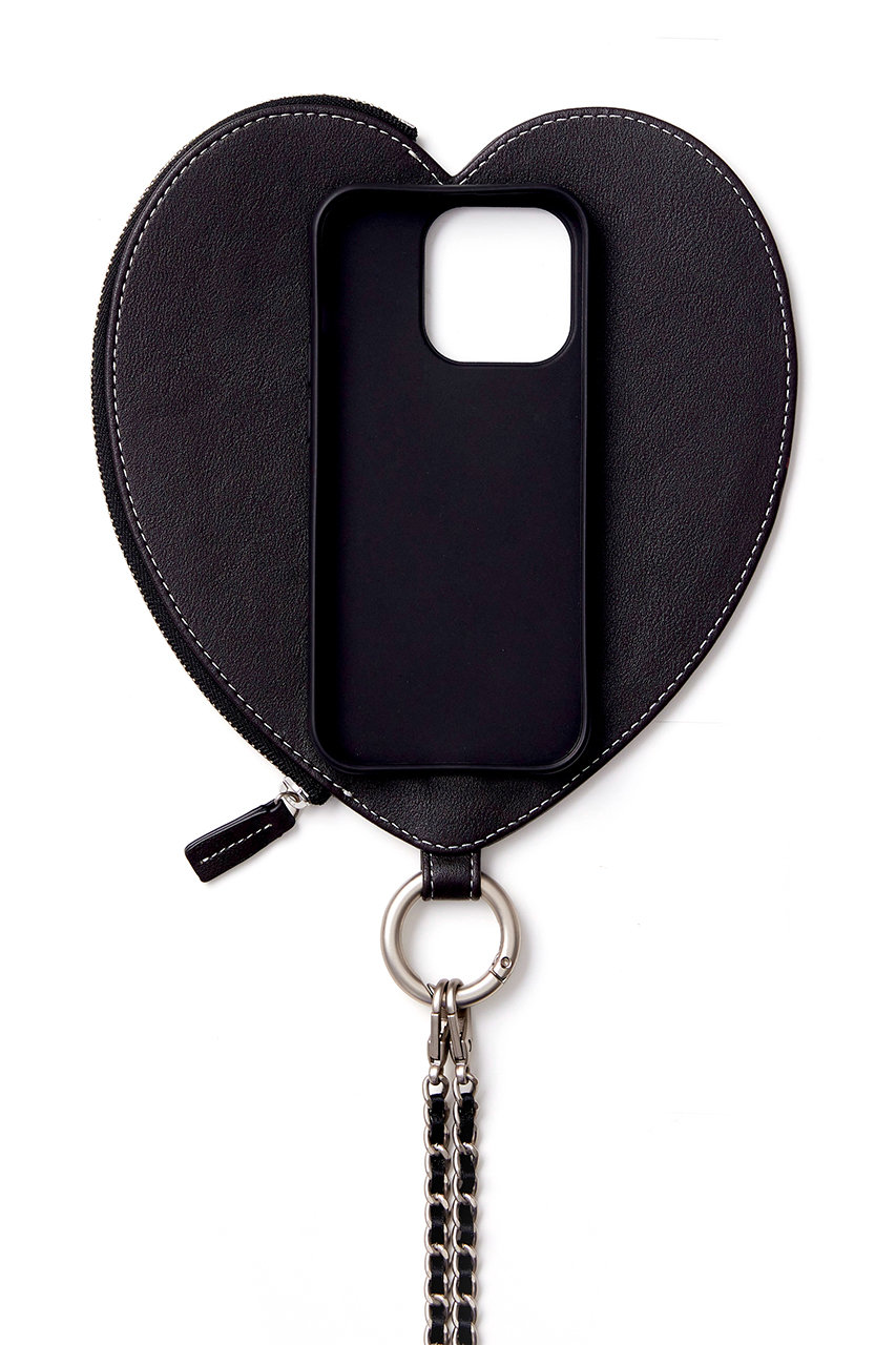 ajew(エジュー)｜iPhone16/16Pro ajew dress HEART case shoulder