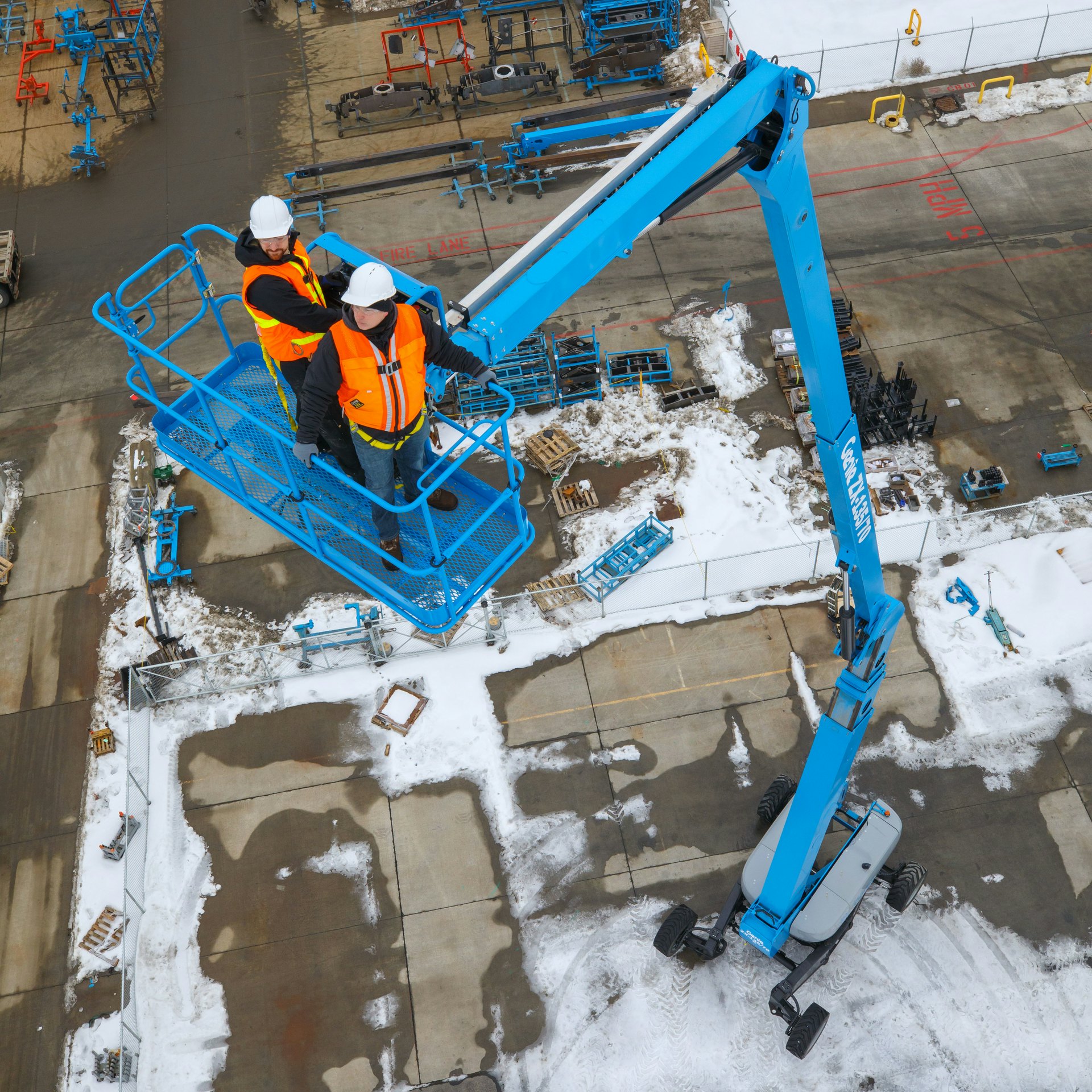Genie ZX-135/70 Articulating Boom Lift From: Genie - Terex AWP