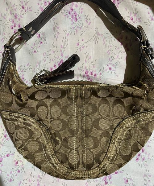 バッグ Coach Signature Soho Hobo Shoulder y2k Bags > Handbags & Shoulder Bags | Vintage Y2K Coach Signature Soho