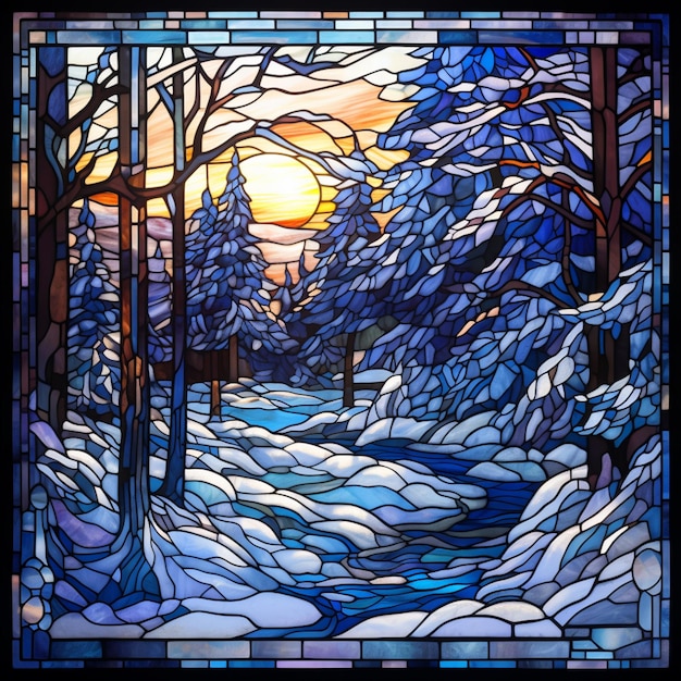 close-up-stained-glass-window-