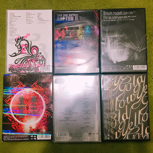 KAT-TUN - ラブたん様専用 KAT-TUN &赤西仁 ライブDVDセットの通販 by