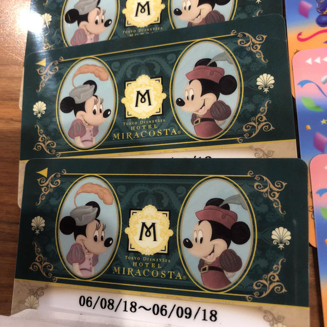 Disney - ディズニー ホテル カードキー ルームキー ミラコスタ ランド