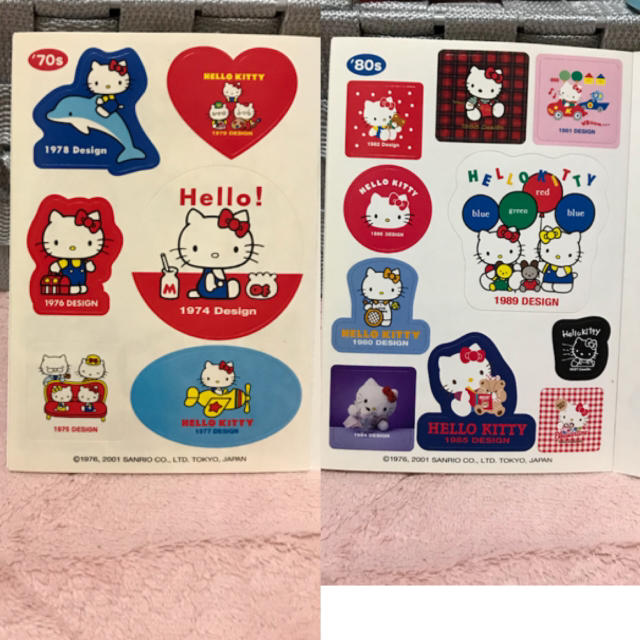 激レア】ハローキティ シール セット 年代 記シール帳 レトロ 貴重の