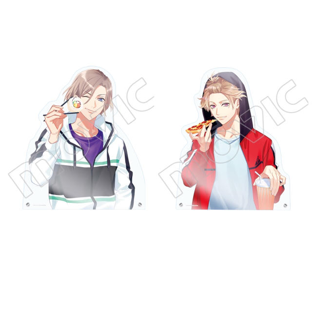 新品☆A3！☆エースリー☆茅ヶ崎至☆摂津万里☆ビッグアクリルスタンド