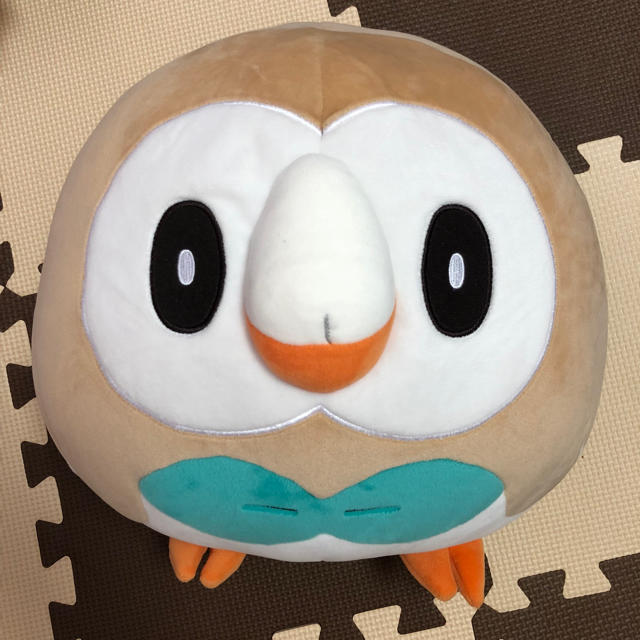 モクロー もっちりまんまるクッション ポケモンの通販 by みちる's