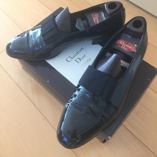 Christian Dior - クリスチャンディオール高級エナメルオペラシューズ