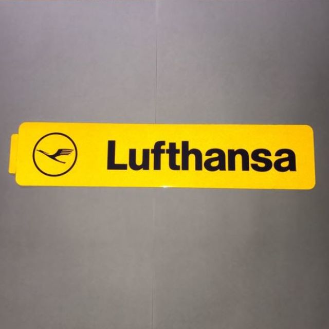 ルフトハンザドイツ航空ステッカーの通販 by bibo｜ラクマ