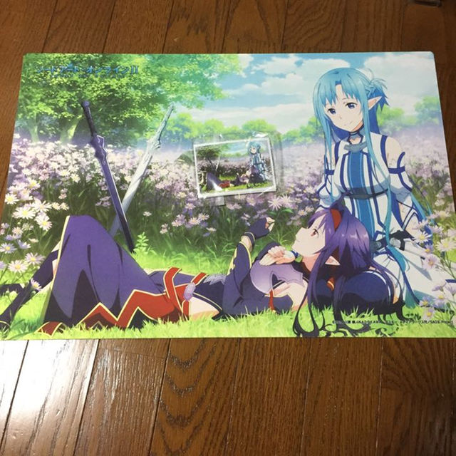 SAO プレイマット スリーブ アスナ ユウキの通販 by あぽ｜ラクマ