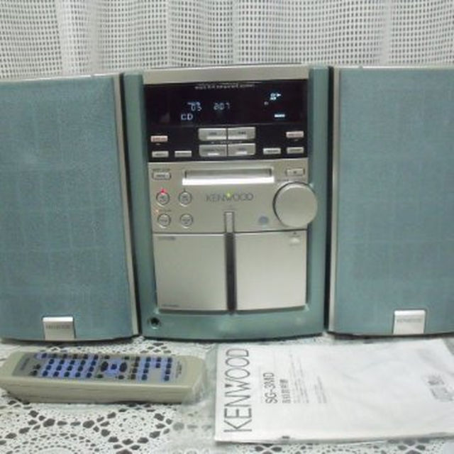 KENWOOD - KENWOOD/ケンウッド MDマイクロコンポ♪ RXD-SG3MD取説