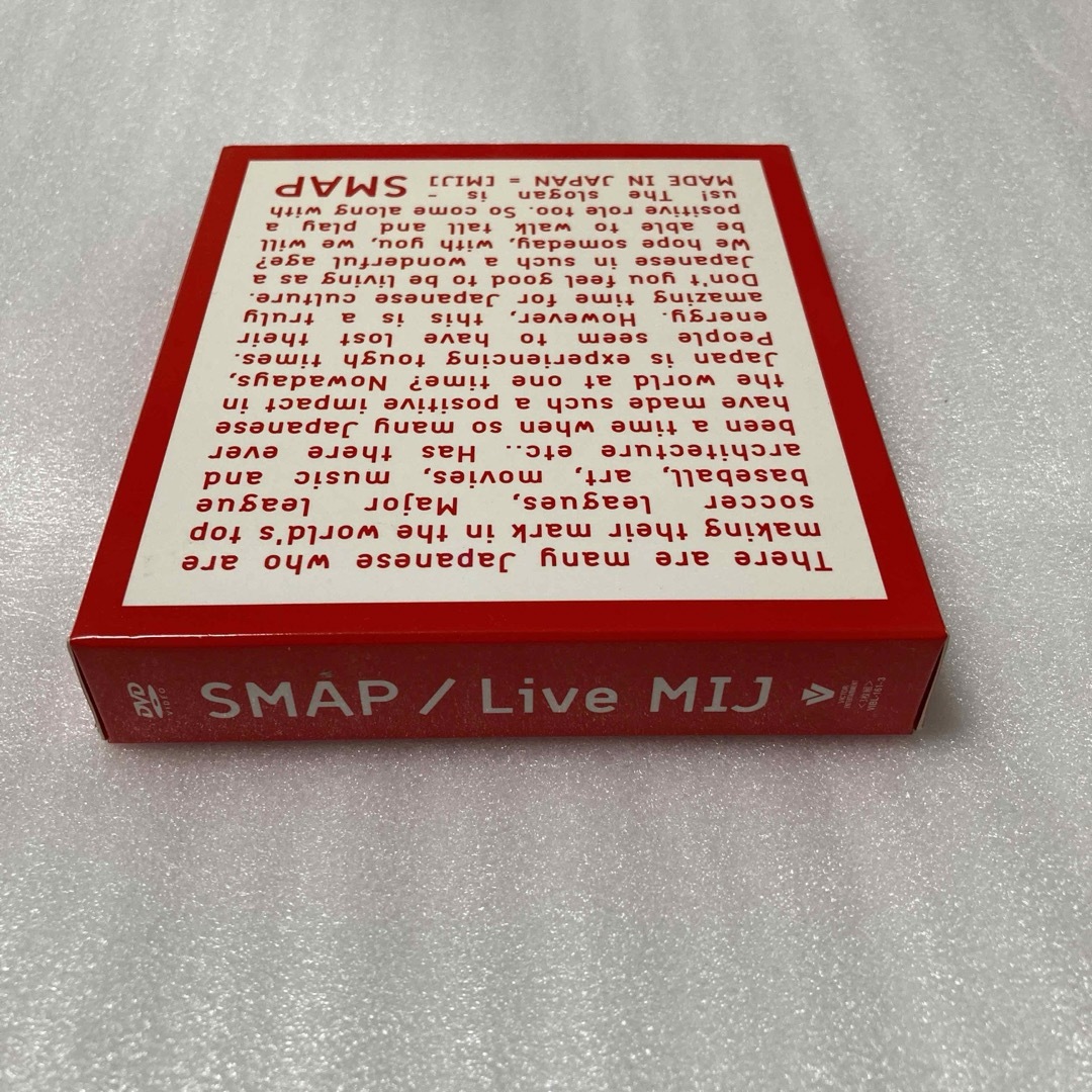 SMAP - SMAP LIVE MIJ [DVD]の通販 by 誠一屋's shop｜スマップならラクマ