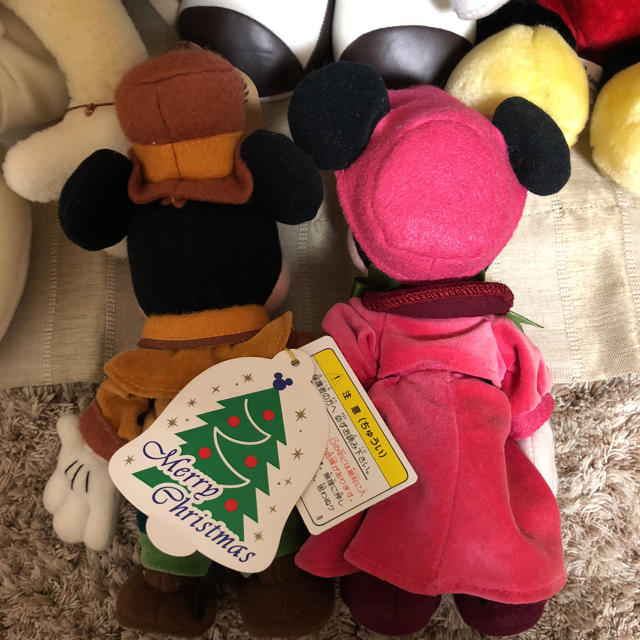 Disney - ミッキー＆ミニーぬいぐるみ手足針金？ワイヤー入り他3点