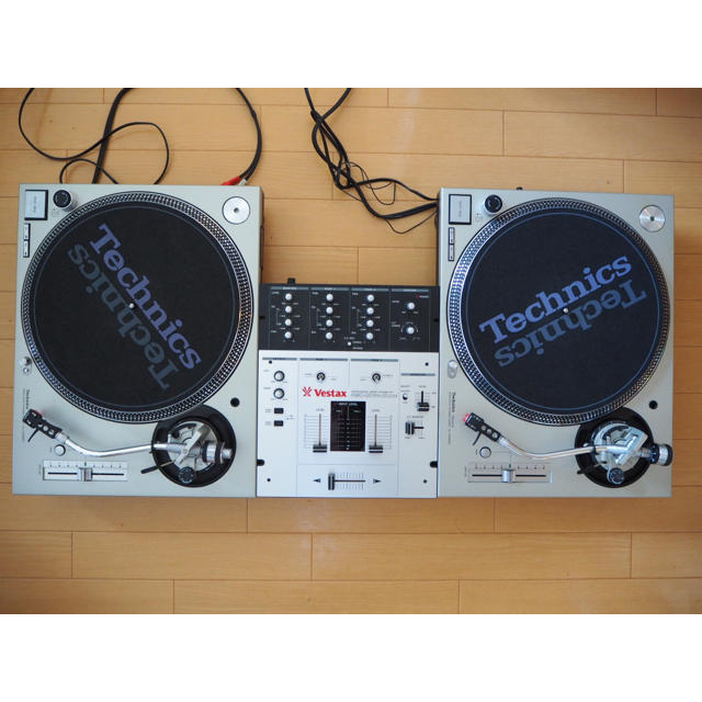 Technicsターンテーブル Vestax ミキサー SL2 DJセット Technicsターン