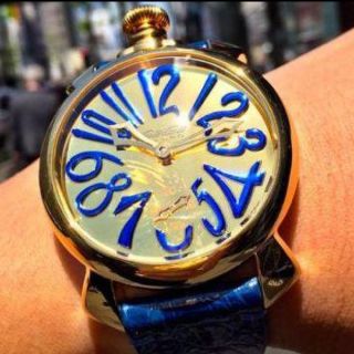 GaGa MILANO 6025.06 イエローストーン付きモデル GaGa MILANO（時計