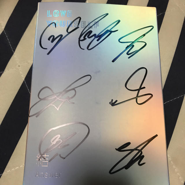 防弾少年団(BTS) - ✨貴重✨BTS直筆サイン の通販 by JIMINA KOOK 's