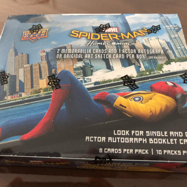 MARVEL - UPPER DECK Marvel スパイダーマン ホームカミング 未開封BOX