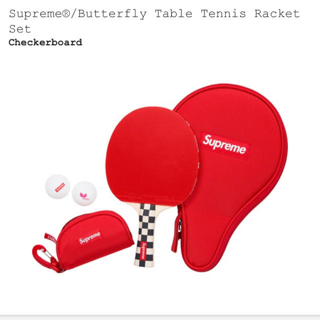 SUPREME ラケットセット 卓球ラケット + ボールセットの通販 by PON