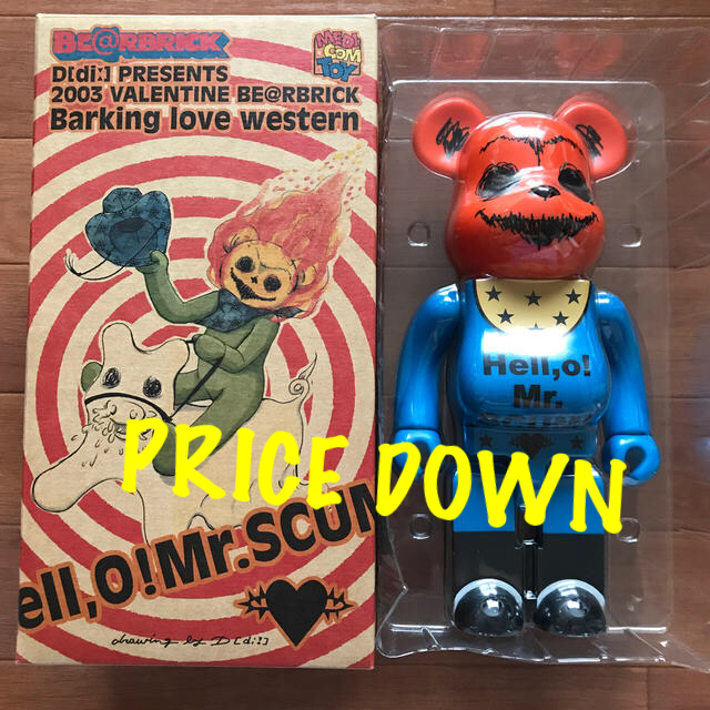 BE@RBRICK 400% Barking love western