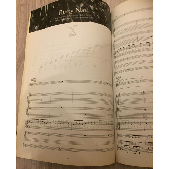 X JAPAN ダリア Dahlia バンドスコアの通販 by soul lock｜ラクマ