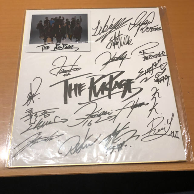 THE RAMPAGE from EXILE TRIBE全員 直筆サインチェキの通販 by みなみ