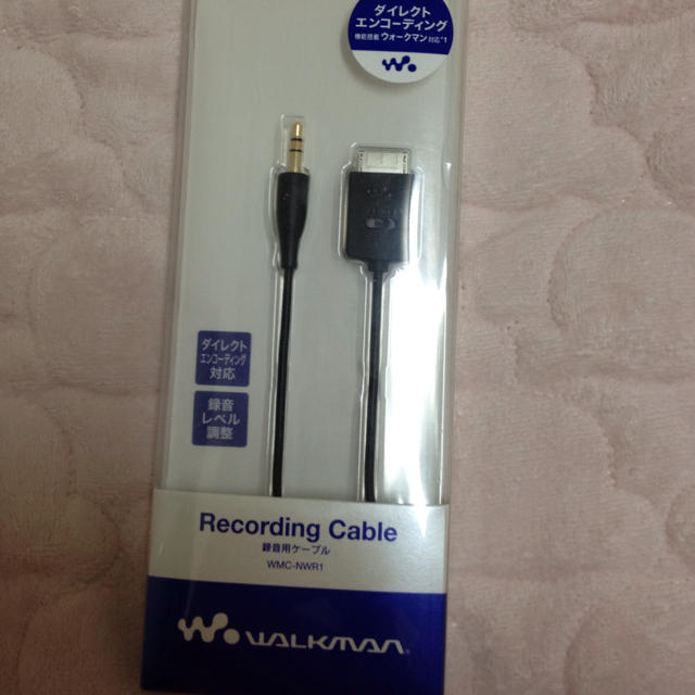 ウォークマン録音用ケーブル/SONYの通販 by @'s shop｜ラクマ