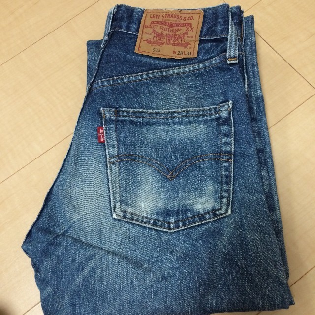 Levi's - ビッグE 赤耳 リーバイス502XX ハイウエストデニム ジーンズ