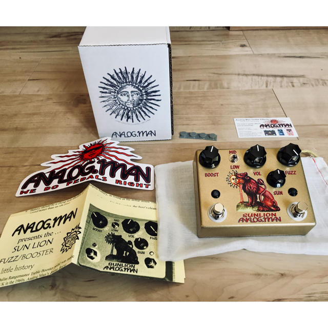 analogman sunlion ファズ アナログマン サンライオンの通販 by