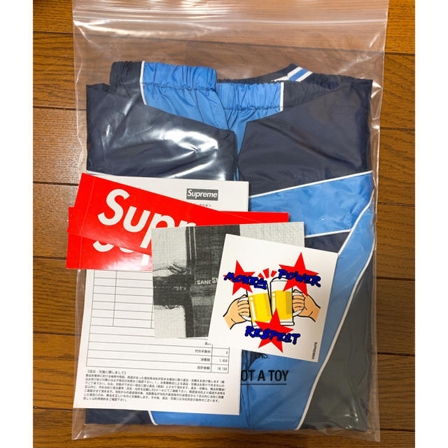 Supreme - supreme piping warm up pullover blue sの通販 by pi025's