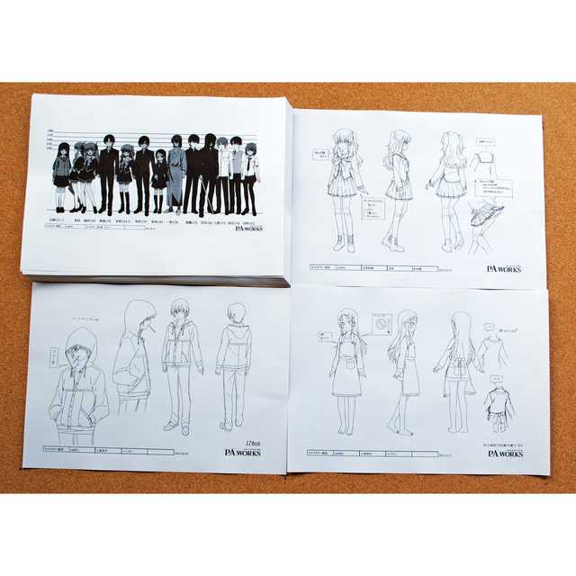 109枚】Charlotte (シャーロット) 設定資料の通販 by kinaco's shop