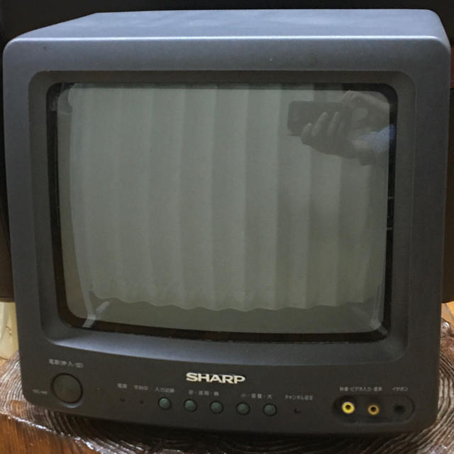 SHARP - SHARP 10インチ ブラウン管カラーテレビ 10C-M6 の通販 by