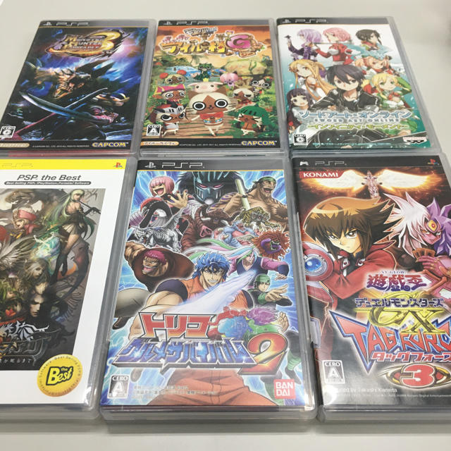 PlayStation Portable - PSPソフト 6本セットの通販 by わかなのショー