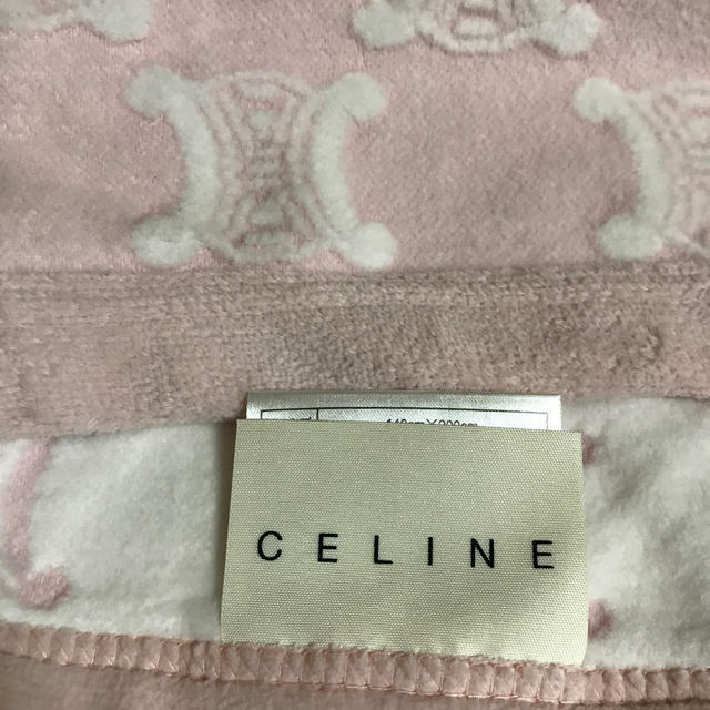 CELINE - ☆ セリーヌ 綿毛布 ピンク の通販 by ❤︎m❤︎｜セリーヌ