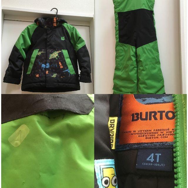 BURTON - burton ウェア セット 4Tスキー スノボ バートン 4歳 5歳 6