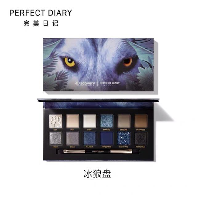 中国コスメブランド パーフェクト ダイアリー アイシャドウパレット 冰