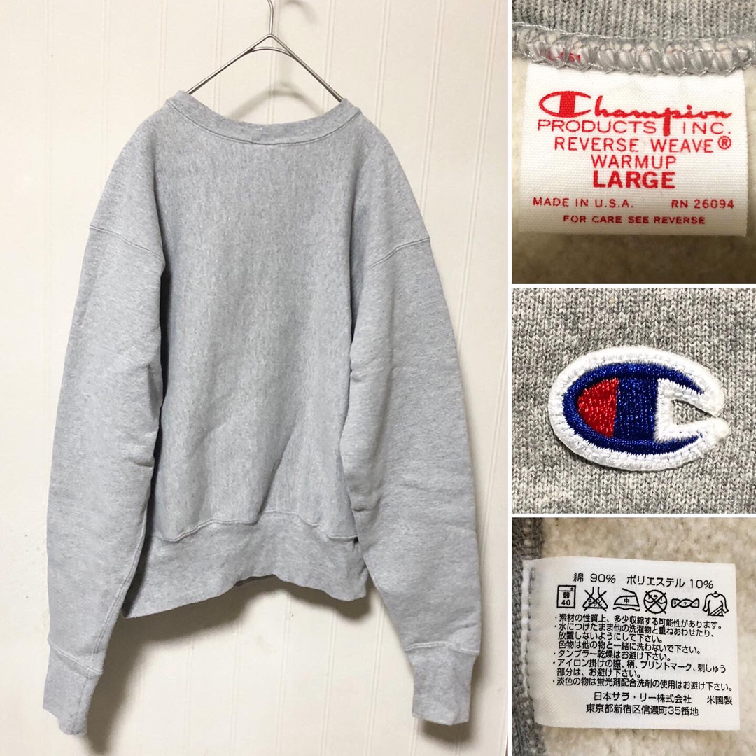 Champion - USA製 赤単タグ Champion リバースウィーブ 目無し