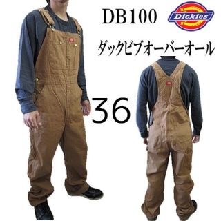 Dickies - 新品 36x32 RBD ダックオーバーオール ディッキーズ