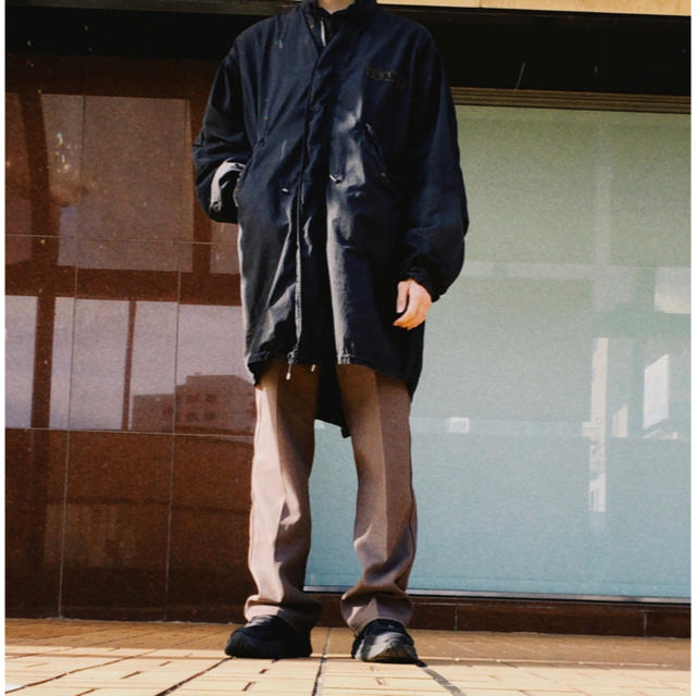 UNUSED - 激レア 後染め 黒染め m65 モッズコート フィッシュテール