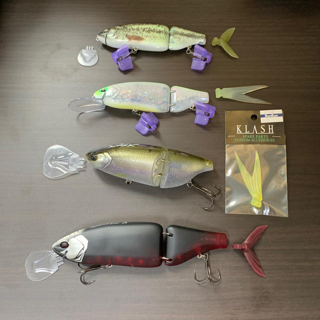 DRTタイニークラッシュ、クラッシュ9ビックベイトセットDRT クラッシュ