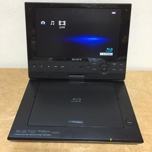 SONY - SONY BDP-SX910 ポータブルブルーレイプレーヤー 動作品の通販