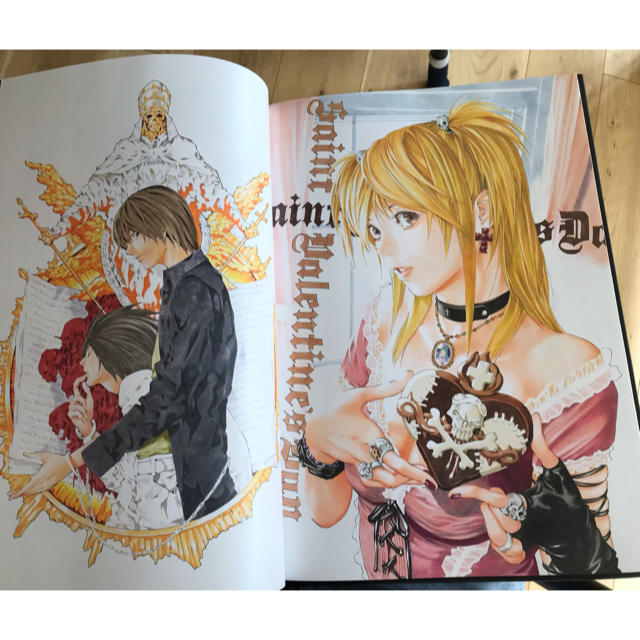 小畑健画集 blanc et noir リバーシブル表紙 ポストカードの通販 by