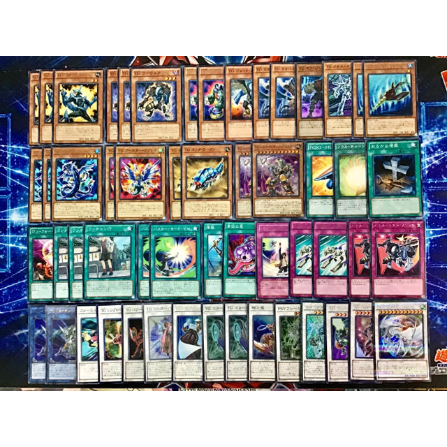 遊戯王 - 最新構築 【シンクロTG】デッキ メイン＆EX15枚＆スリーブ