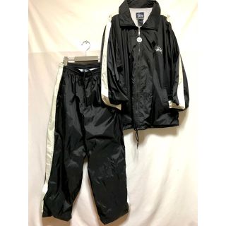 STUSSY - vintage 90s STUSSYSPORT ナイロンセットアップの通販 by