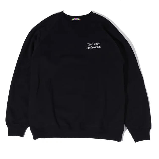 イズネス ENNOY スタイリスト私物 スウェット BLACK Lの通販 by スー's