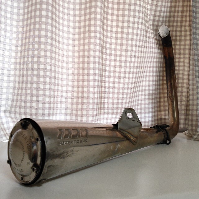 スーパートラップマフラー スパトラ TW200 2JL ヤマハの通販 by