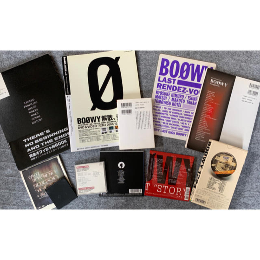 BOOWY 本 CD セット 氷室京介 布袋寅泰 12点の通販 by kakashi's shop