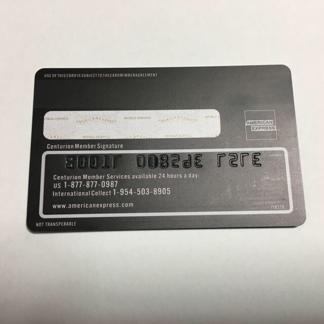 アメックス ブラックカード ノベルティ の通販 by SOSH's shop｜ラクマ