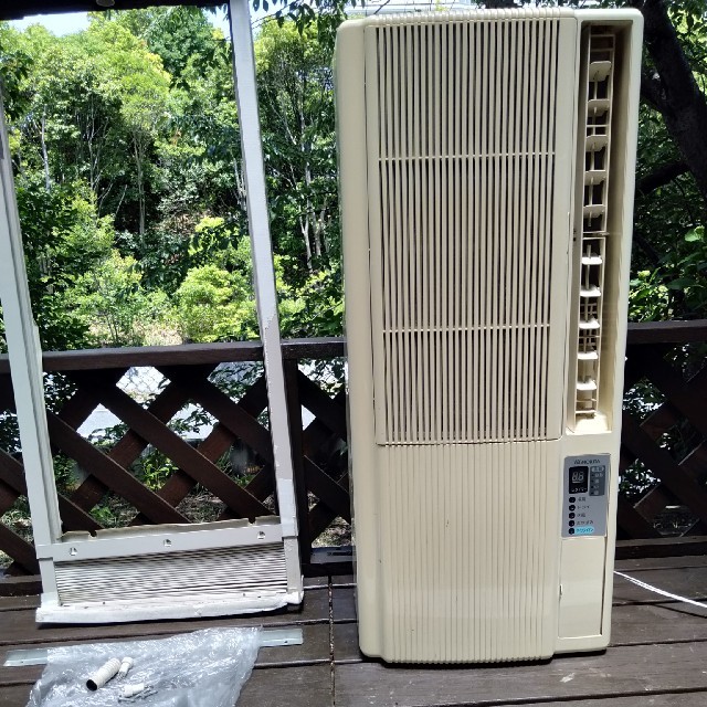 森田電工 MORITA 窓用 クーラー 冷専 MAC-187ME1 運転確認済みの通販