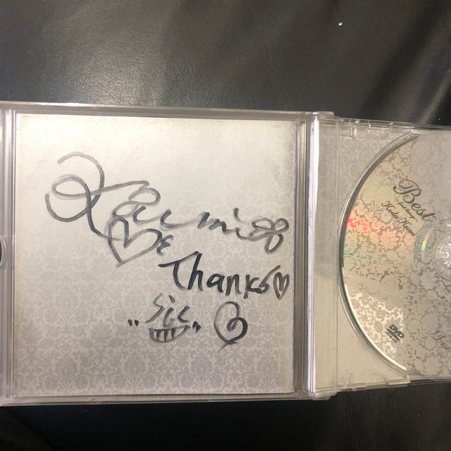 倖田來未 サイン入り ベストアルバムの通販 by ゴンタ君1982's shop