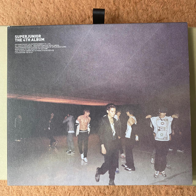メンバーサイン入り！SUPER JUNIOR the 4th ALBUM