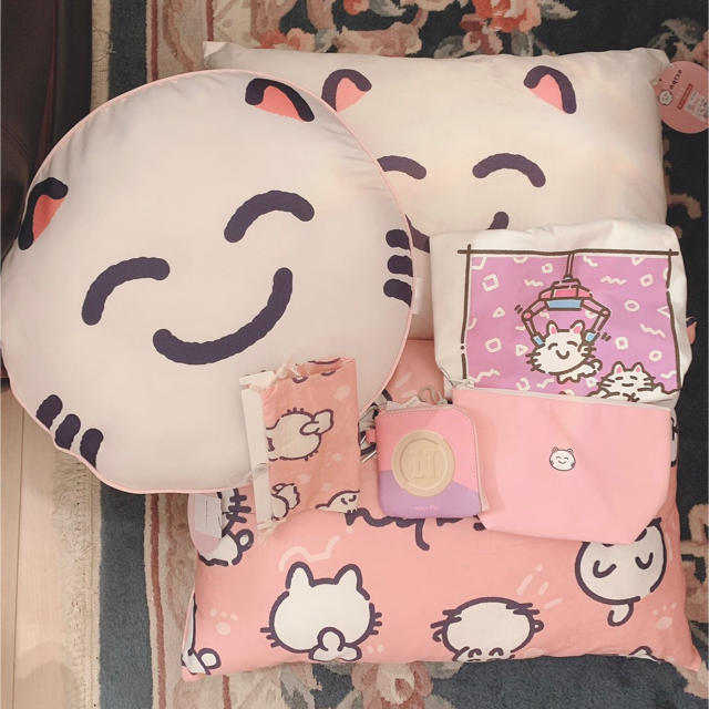 nqrse なるせ クッション 枕カバー なるせねこ しまむら nqrse なるせ