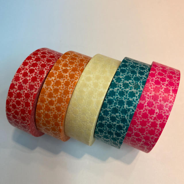 MARK'S マークス 廃盤 マスキングテープ コフレドュクチュリエ 花柄